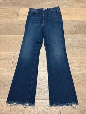 MOTHER The Hustler Ankle Fray Home Movies Jeans 26